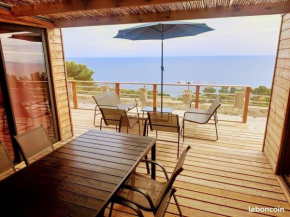 Chalet avec vue mer splendide